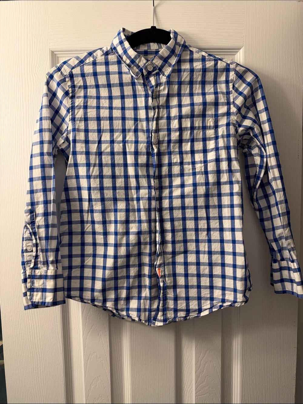 Boys Blue and White Crew Cuts J Crew